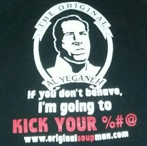 2002 Seinfeld No Soup For You Vintage Shirt TV Tee Streetwear